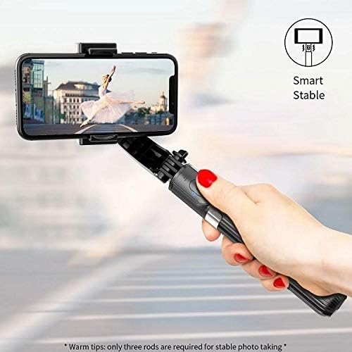 Stand Woxwave Stand and Mount תואם ל- Samsung Galaxy A02S - Gimbal Selfiepod, Selfie Stick Stick הניתן