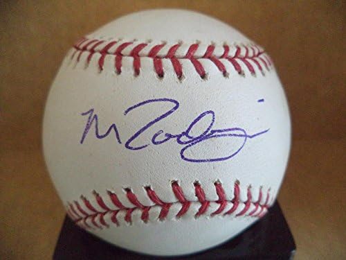 מייק רודריגז יוסטון אסטרוס חתם על חתימה M.L. בייסבול w/coa
