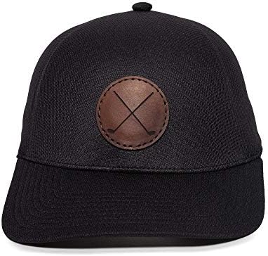 מועדוני גולף עור תיקון אחד כובע מגע - מתכוונן בייסבול כובע עבור גברים & מגבר; נשים