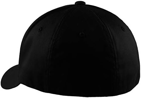 מחלקת כיבוי אדומה דקה מנופפת בכובע דגל אמריקאי, גרזן דגל כבאי רקום. 6477-6277 כובע Flexfit