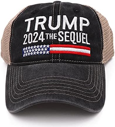 טראמפ 2024 כובע דונלד טראמפ כובע לקחת אמריקה חזרה מגע ארהב מתכוונן בייסבול כובע