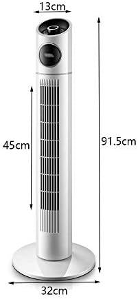 ליליאנג-אוויר קריר נייד מגדל מאוורר גדול זווית טלטול ראש אינטליגנטי שלט רחוק בזמן אמת טמפרטורת תצוגת