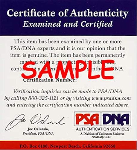 ג'וני יוניטס PSA DNA חתום וינטג '8x10 חתימות צילום קולטס