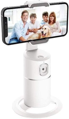 Standwave Stand and Mount תואם ל- Apple iPhone 14 Pro - Pivottrack360 Selfie Stand, מעקב פנים עמד