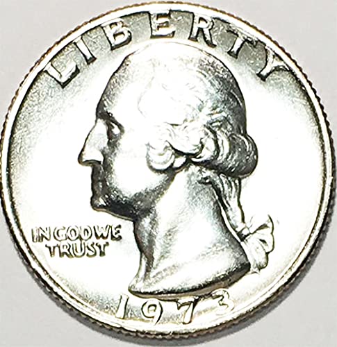 1973 P, D BU Washington Ravarters Choice Uncirculated Us Mint 2 COIN SET