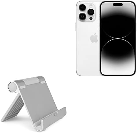 Standwave Stand and Mount תואם ל- Apple iPhone 14 Pro Max - Versaview Aluminum Stand, נייד, עמדת צפייה