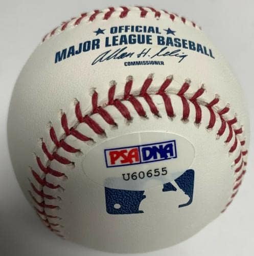 טומי לסורדה חתום על MLB בייסבול דודג'רס PSA U60655 - כדורי חתימה