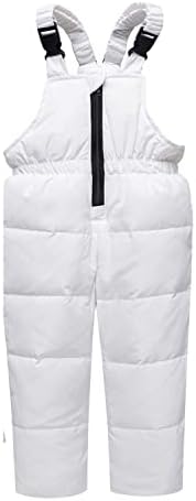 מערכות מגלשות, ז'קט חורף ומכנסי שלג 2 חלקים לבנים
