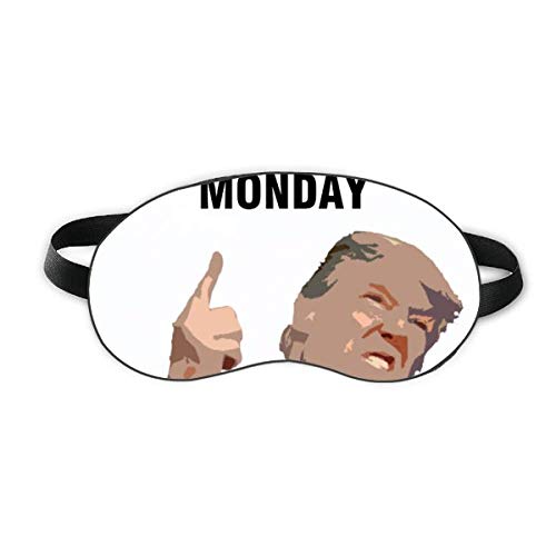 נשיא אמריקני מגוחך תמונה מעולה מגן עיניים שינה עין רך עיוורון מכסה עיניים