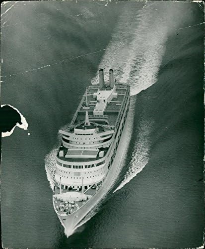 תצלום וינטג 'של SS Canberra