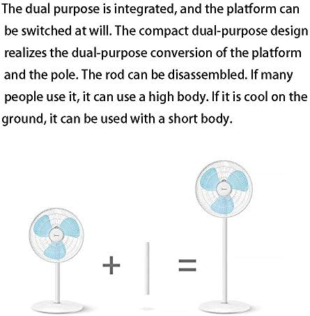 קיץ מעשי מאוורר רצפת מאוורר - מאוורר חשמלי בית חיסכון באנרגיה סטנד-אפ שימוש כפול מאוורר חדר שינה סלון